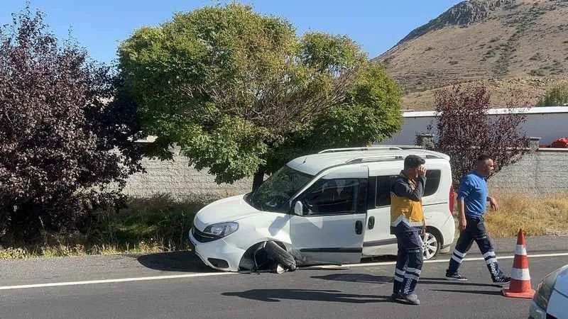 Nevşehir'deki kazada 4 kişi yaralandı