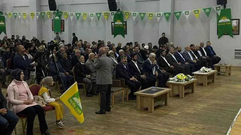 HÜDA PAR’ın Muş 4. Olağan İl Kongresi düzenlendi