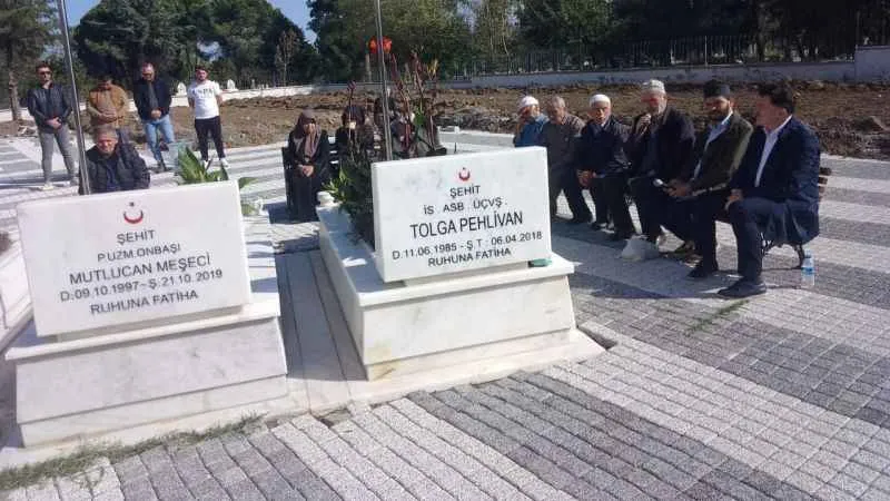 Şehit piyade uzman onbaşı kabri başında anıldı