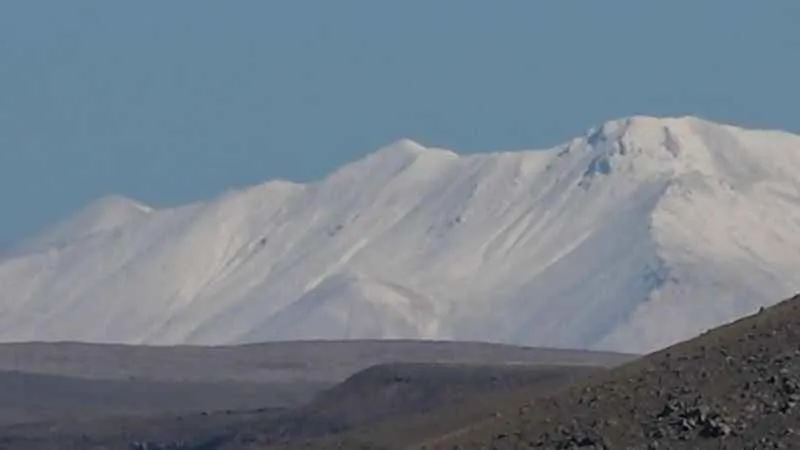 Ardahan'ın yüksek kesimleri karla kaplandı