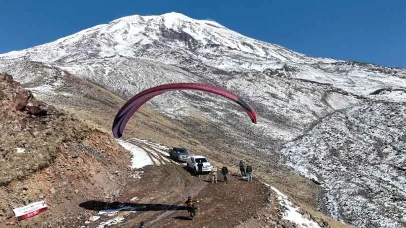 Ağrı Dağı’nda Cumhuriyet Bayramı coşkusu