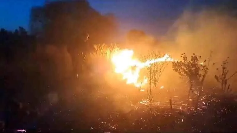 Edirne'de çiftçilerin yaktığı anızlar hava kirliliğine yol açıyor