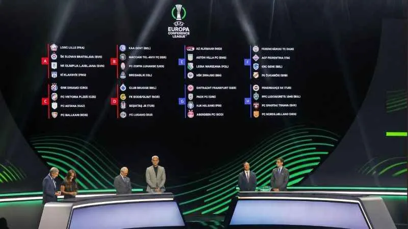 UEFA Avrupa Konferans Ligi’nde 3. hafta maçları yarın oynanacak