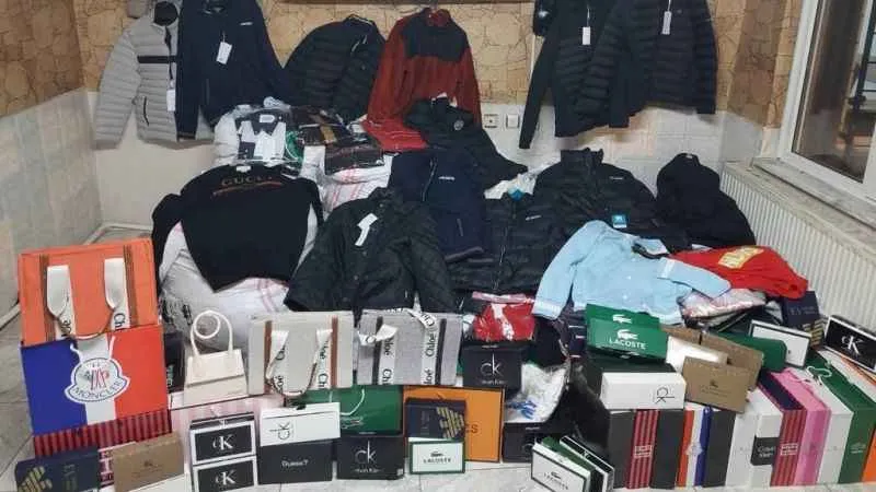 Manisa'da 1 milyon liralık taklit ürün ele geçirildi