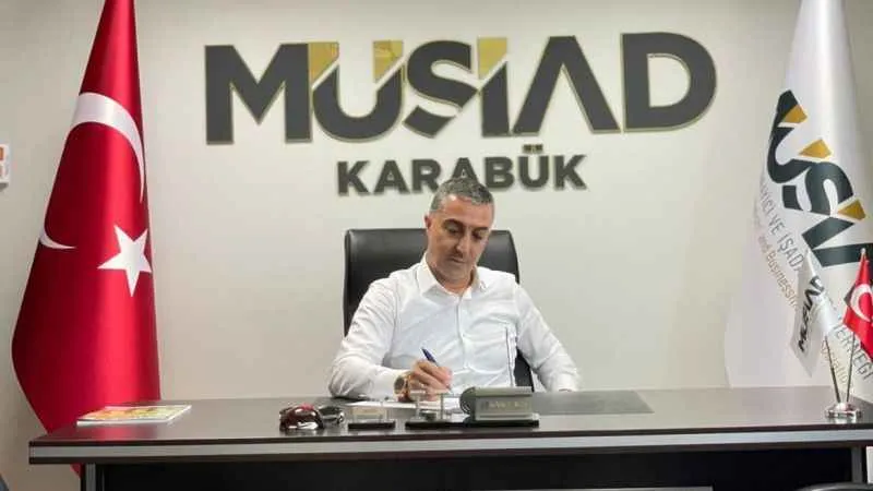 MÜSİAD Karabük Şubesinden Filistin’e destek
