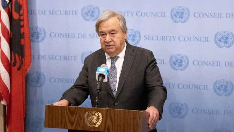 Guterres. Açıklamalarım yanlış anlaşıldı