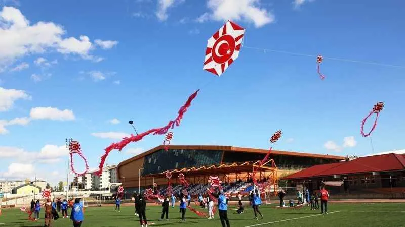 Ağrı'da uçurtmalar 10. yıl için havalandı