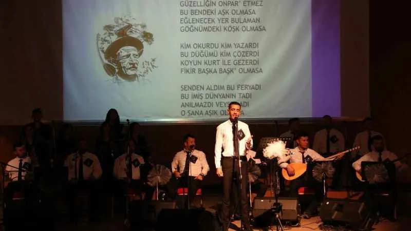 Aşık Veysel için Karabük Üniversitesi'nde anma konseri