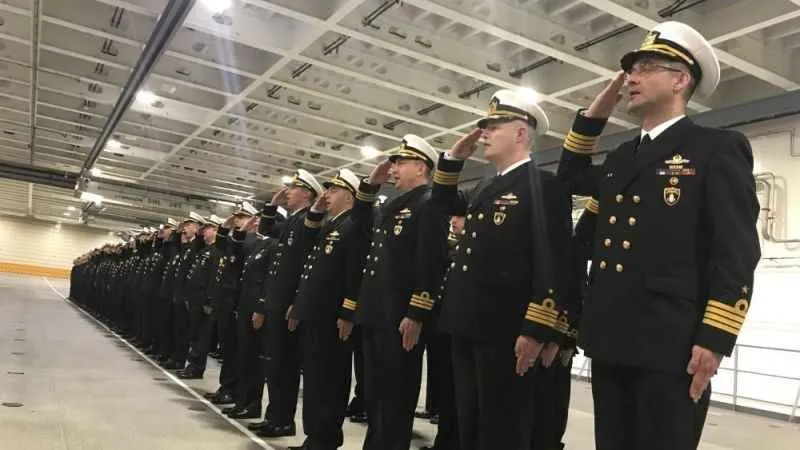 TCG Anadolu gemisinde 100’üncü yıl töreni