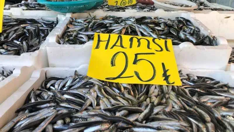 Hamside kampanya yaptı: 18 kiloluk hamsi kasasını 250 TL’den satışa çıkardı