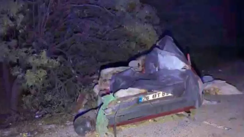 Eskişehir - Ankara yolundaki kazada Ali Budak ve Havva Budak hayatını kaybetti