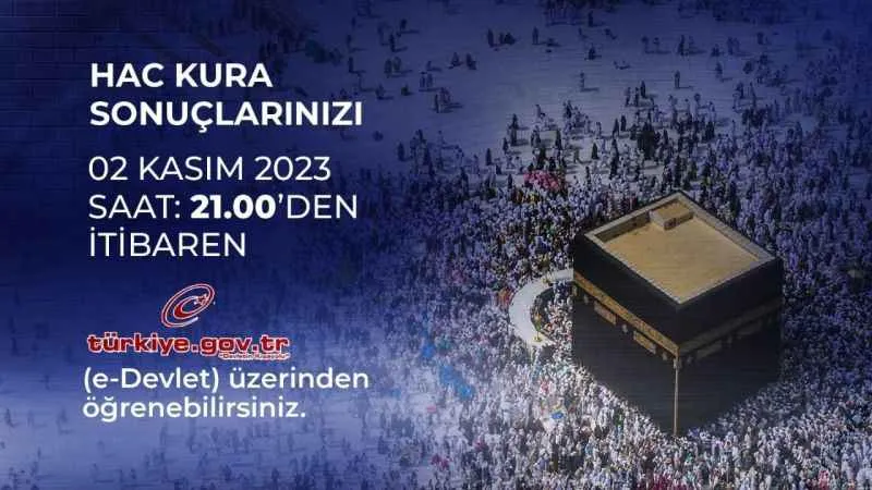 2024 Hac kurası 2 Kasım’da gerçekleşecek