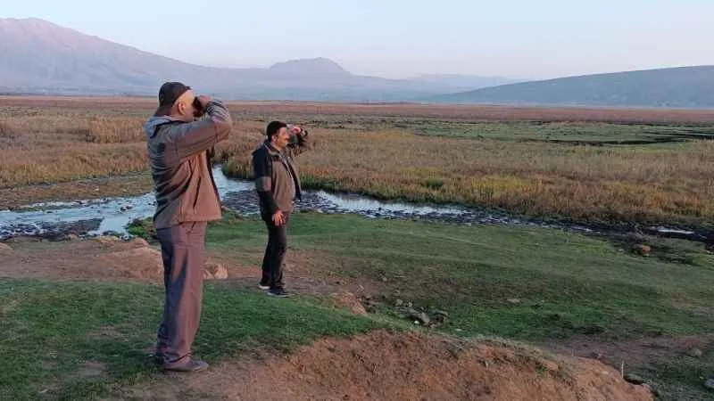 Muş'ta kaçak avlanan bir kişiye 3 bin 134 TL idari para cezası uygulandı