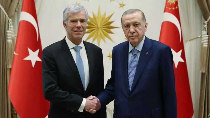 Cumhurbaşkanı Erdoğan, Lüksemburg Büyükelçisi Faber'i kabul etti