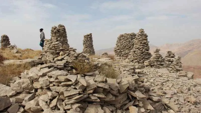 Pancar işçileri 2 bin metre yüksekte kült alanı keşfetti