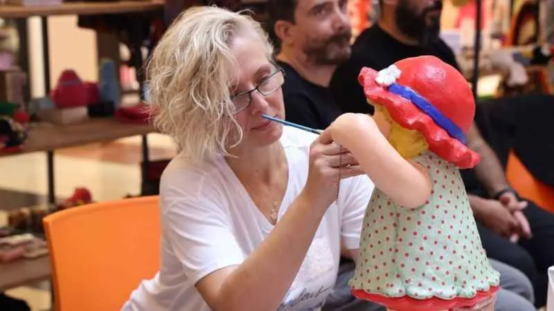 Kocaeli'de el emeği göz nuru eserler sergilendi