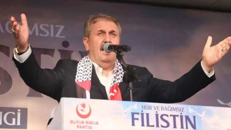 Destici’den CHP kongresi yorumu: “Gelen de, giden de teröriste selam çakıyor, gelenin de gidenden bir farkı yok”