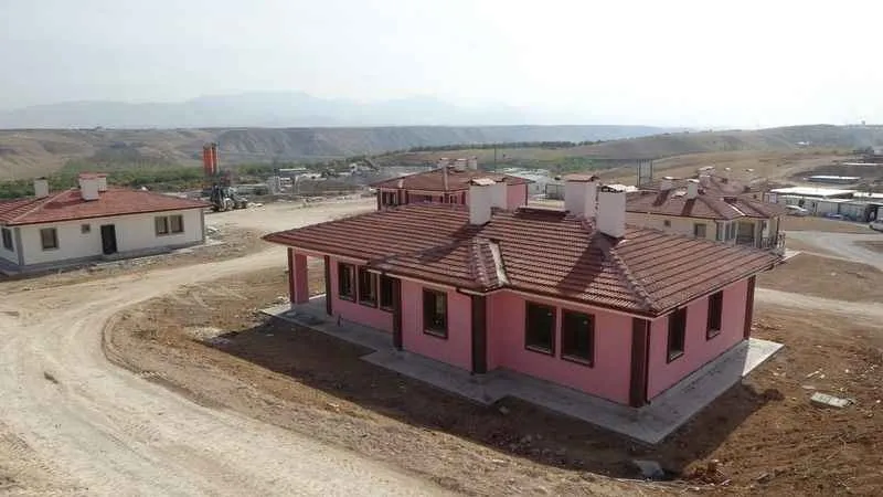 Malatya’daki köy evlerinde sona gelindi