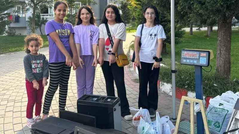 2 ton elektronik atık toplandı