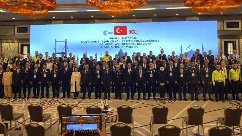 Avrupa Trafik Polis Teşkilatları Bölgesel Ağı Birinci Toplantısı İstanbul'da yapıldı