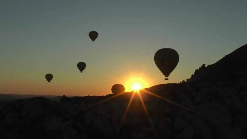 Kapadokya bölgesinde ziyaretçi rekoru