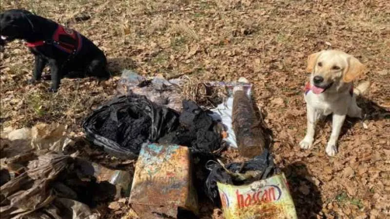 Muş'ta el yapım patlayıcı maddesi ele geçirildi