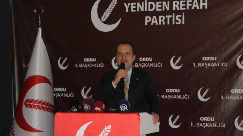 Fatih Erbakan: “Yeni siyasi ve askeri birlikler kurulmalı”