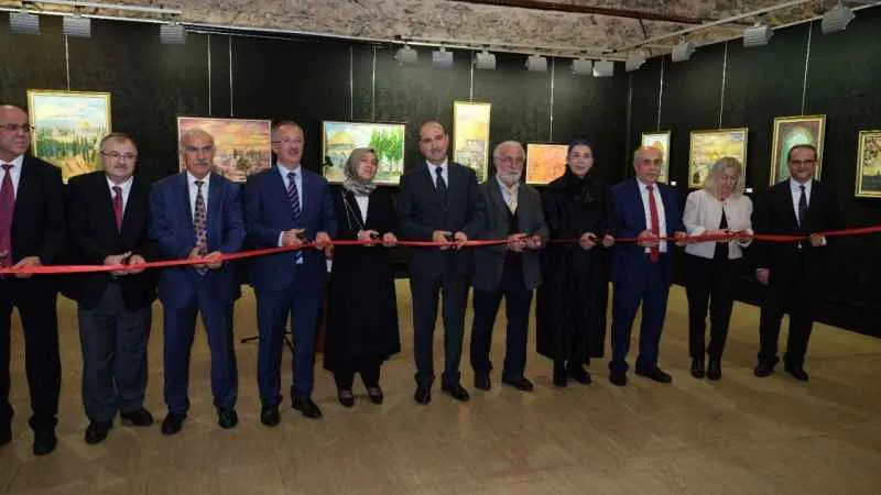 Dolmabahçe'de ‘Kudüs, Taşlar ve Kuşlar’ sergisi 