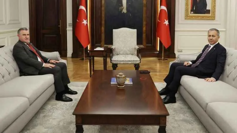 Bakan Bak'tan İçişleri Bakanı Yerlikaya'ya ziyaret