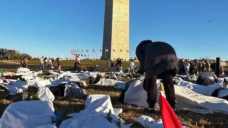 Washington DC'de "Özgür Filistin" gösterileri devam ediyor