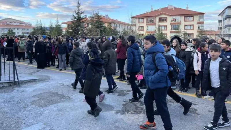 Ara tatil sonrası ilk ders zili çaldı