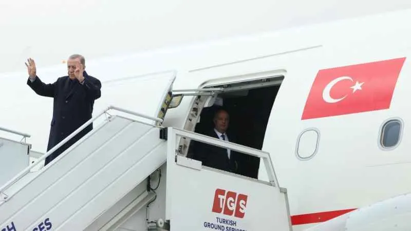 Cumhurbaşkanı Erdoğan, Cezayir’e gitti