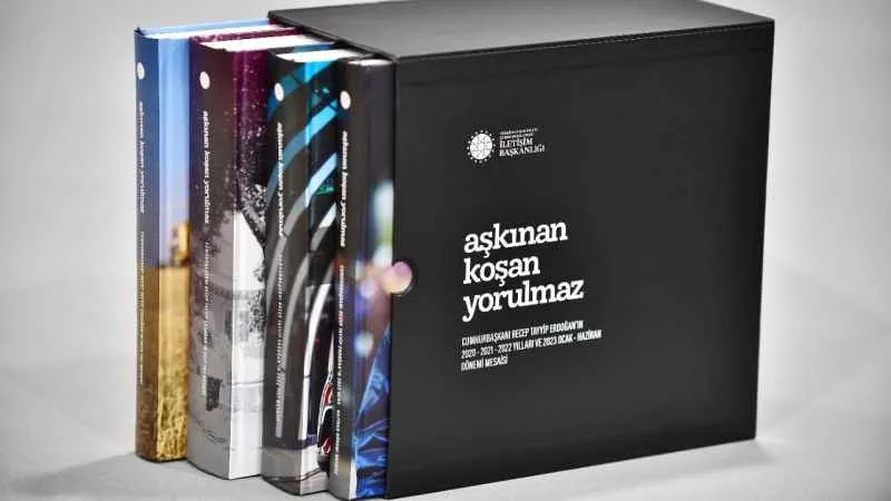 Cumhurbaşkanı Erdoğan’ın 4 yıllık çalışmaları kitaplaştırıldı