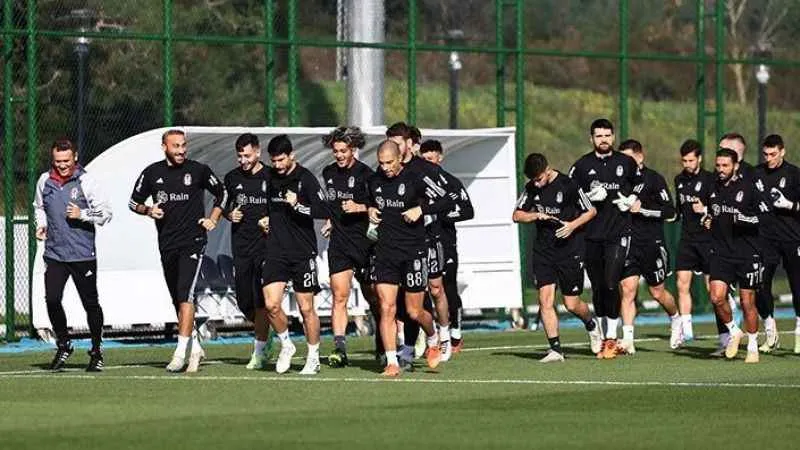 Beşiktaş, Samsunspor maçı hazırlıklarına devam etti
