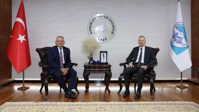 Ticaret Bakan Yardımcısı Ağar’dan Başkan Büyükkılıç’a ziyaret