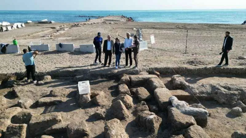 Soli Pompeipolis Antik Kenti'nde kazı çalışmaları devam ediyor