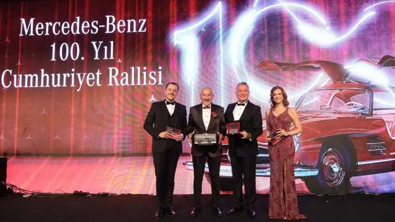 Mercedes-Benz 100. Yıl Cumhuriyet Rallisi sona erdi