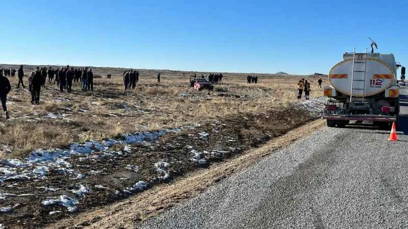 Niğde'de otomobil takla attı: 1 ölü