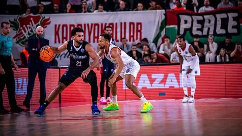 FIBA Şampiyonlar Ligi: P. Karşıyaka: 87 - Strasbourg: 72