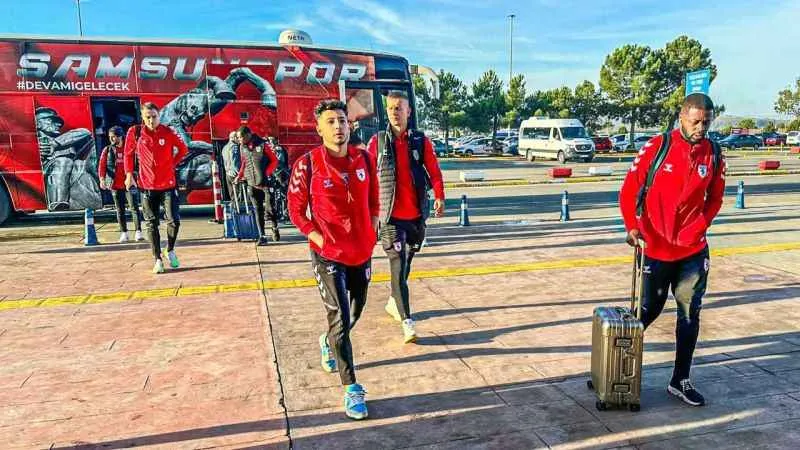 Samsunspor, Adana Demirspor deplasmanına 6 eksikle gitti