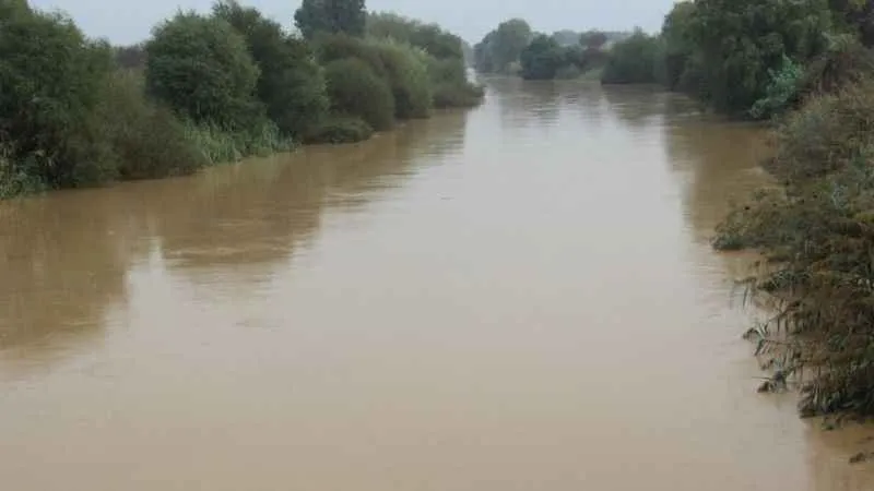 Menderes Nehri'ndeki su seviyesi eski haline geri döndü