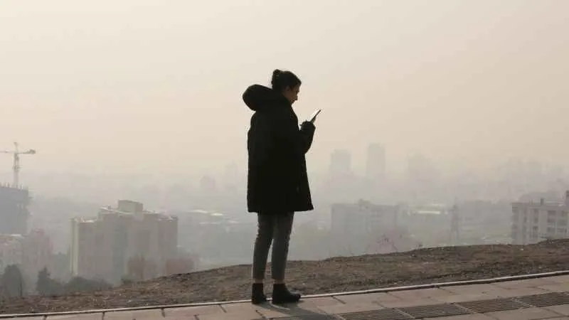 Tahran'da eğitime yoğun hava kirliliği arası