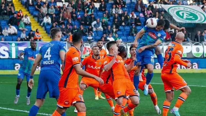 Çaykur Rizespor: 3 - RAMS Başakşehir: 2 