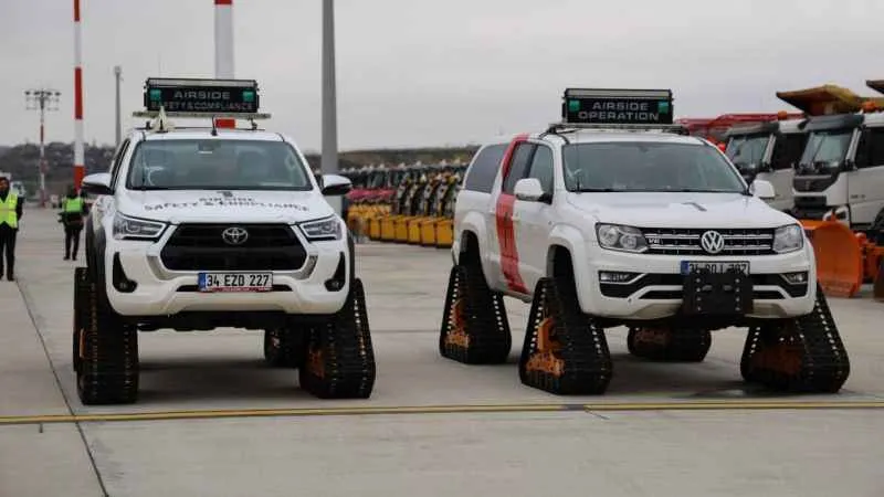 İGA İstanbul Havalimanı kışa hazır