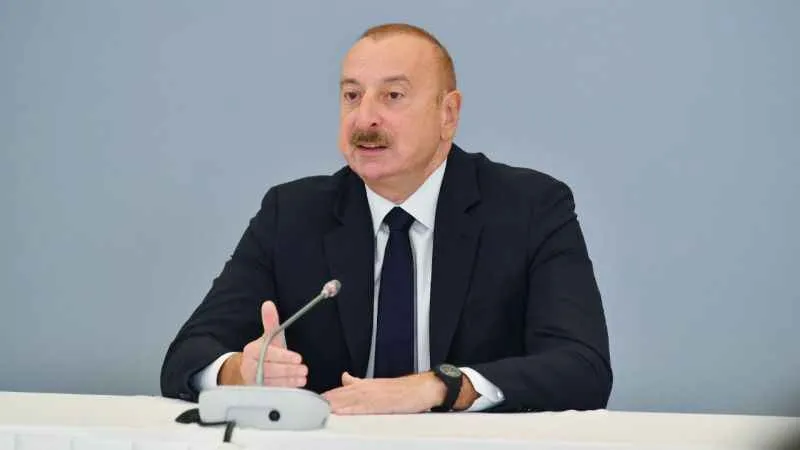 Aliyev: “Barış anlaşmasının esas maddeleri hazırlanıp Ermenistan'a gönderildi"