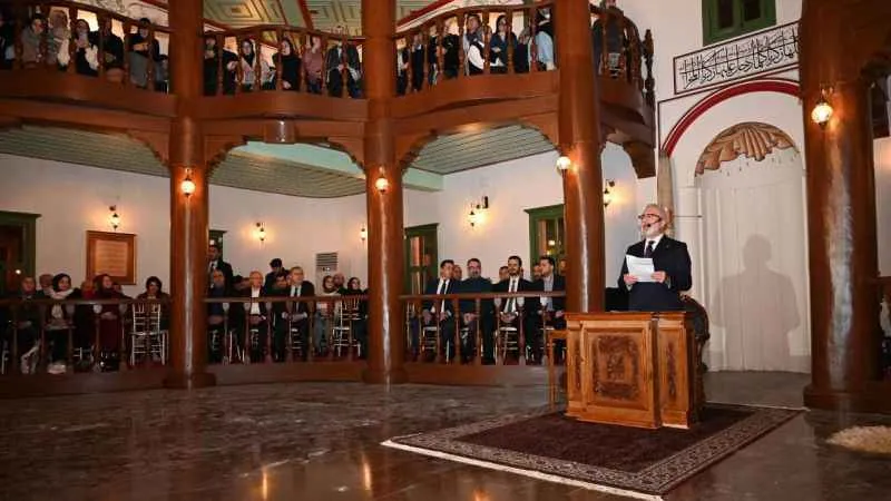 Bursa Mevlevihanesi 98 yıl sonra ilk Şeb-i Arus'a ev sahipliği yaptı