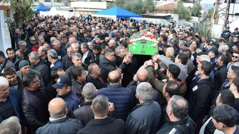 Başkan Enver Salih Dinçer, son yolculuğuna uğurlandı