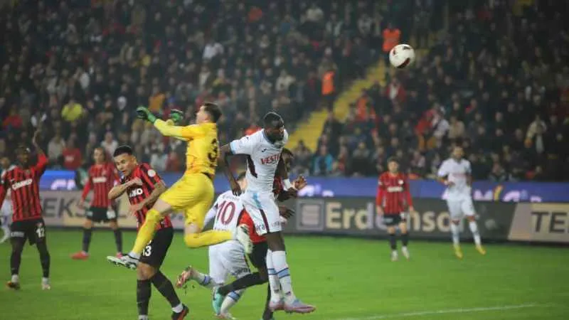 Trendyol Süper Lig: Gaziantep FK: 1 - Trabzonspor: 3