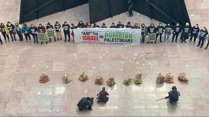 ABD'de Hart Senato Ofis Binası'nda Gazze'de ateşkes için oturma eylemi: 40 gözaltı