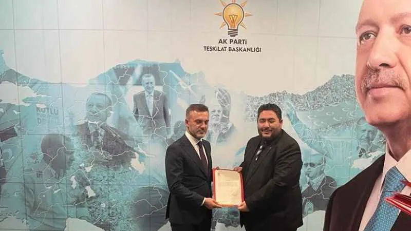 AK Parti'de 2 ilçeye yeni atamalar yapıldı